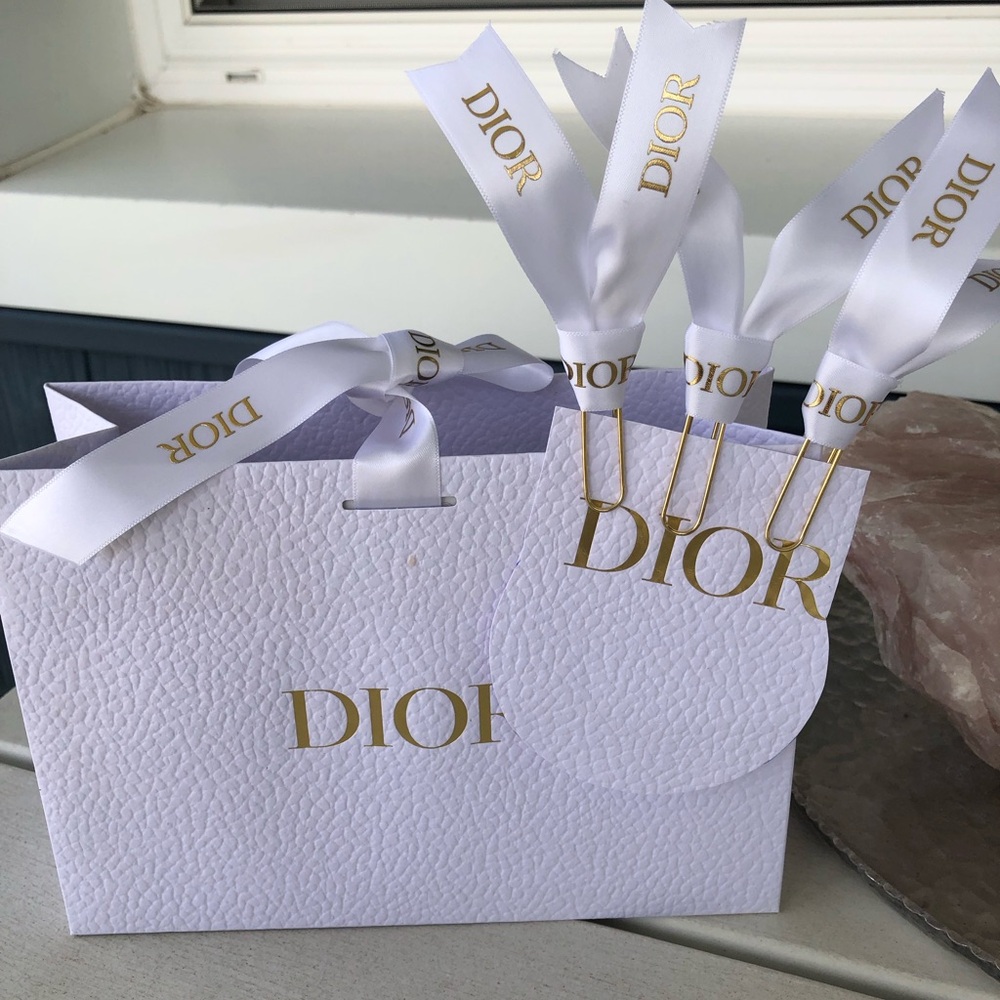 Dior Bookmarks with Gift Bag